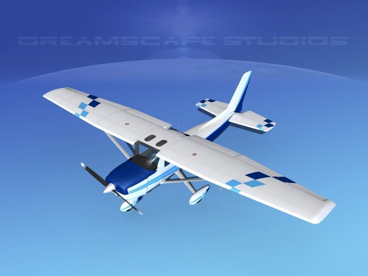 Cessna C152 Aerobat V06 3D model_9