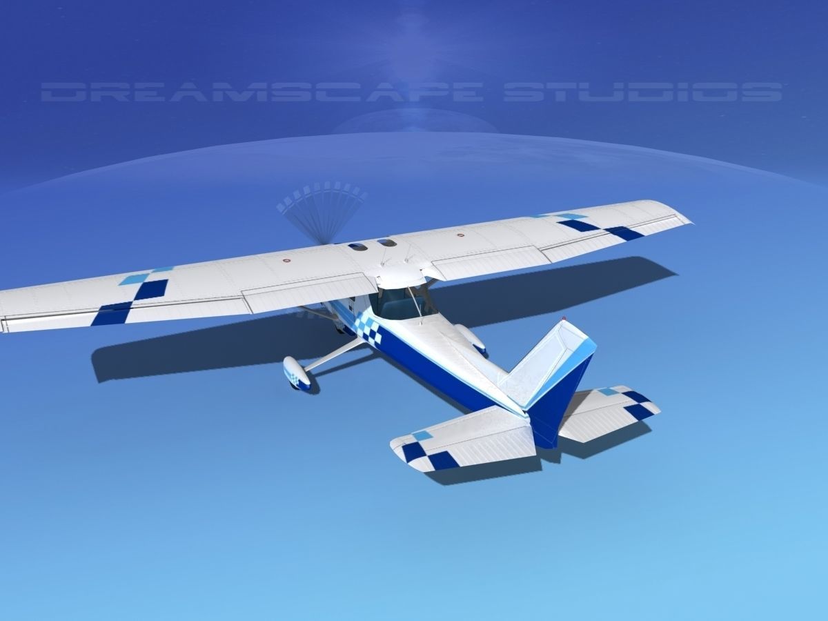 Cessna C152 Aerobat V06 3D model_7