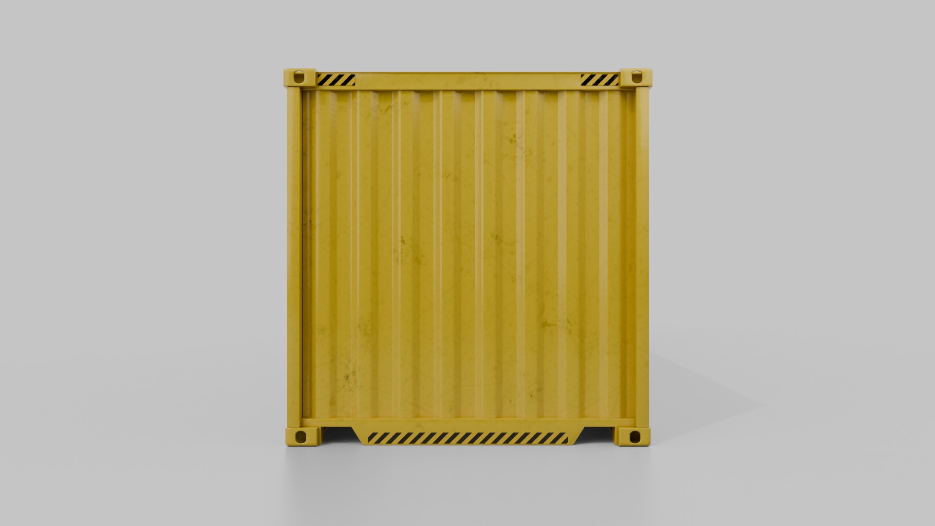 Shipping Containers Set - Customizable - Interior and Exterior 3D Model Collection_43