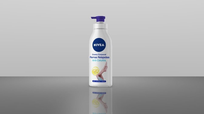 Nivea crema corporal PBR Free 3D model