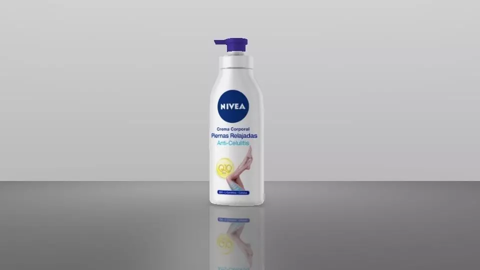 Nivea crema corporal PBR Free 3D model