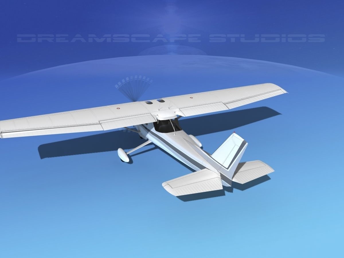 Cessna C152 Aerobat V07 3D model_7