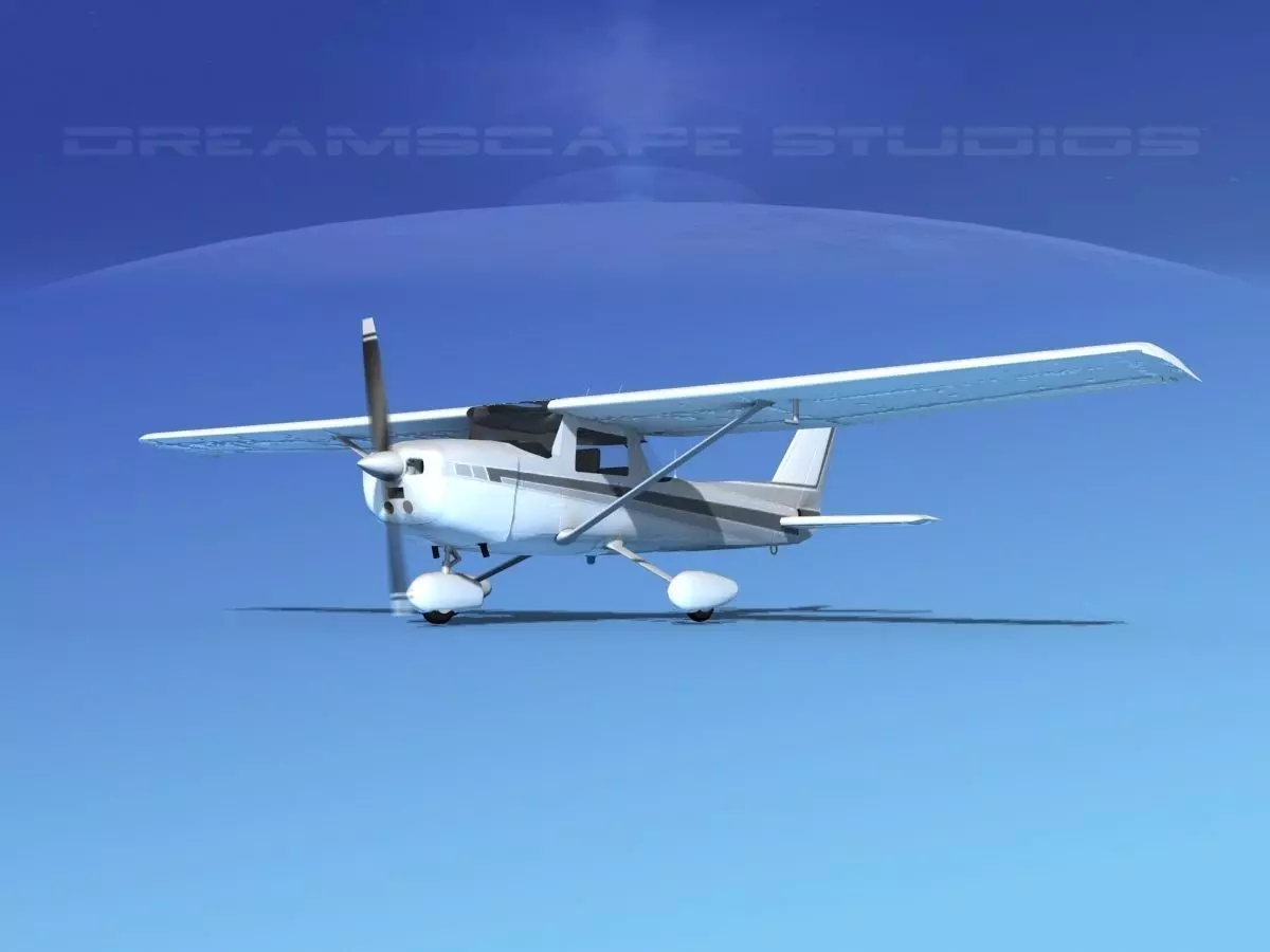 Cessna C152 Aerobat V07 3D model_0
