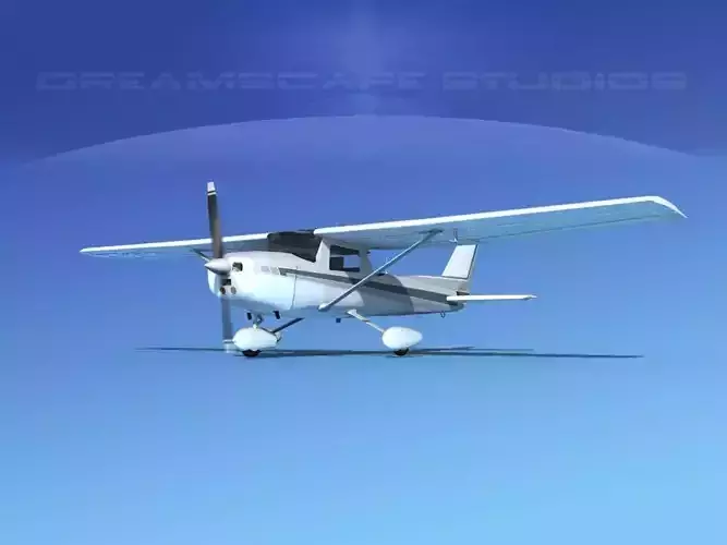 Cessna C152 Aerobat V07 3D model