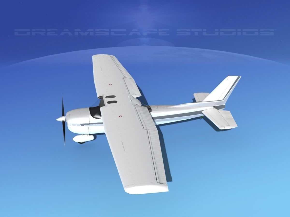 Cessna C152 Aerobat V07 3D model_9