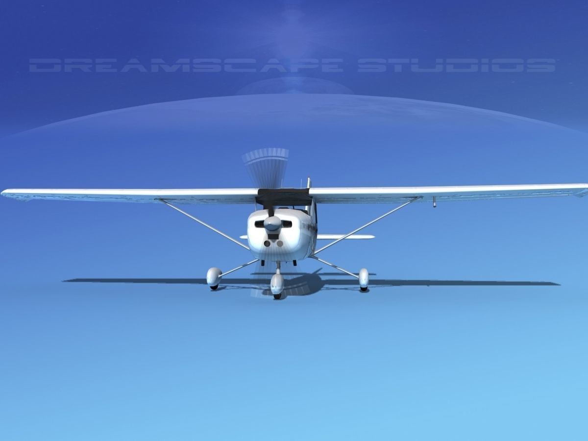 Cessna C152 Aerobat V07 3D model_1