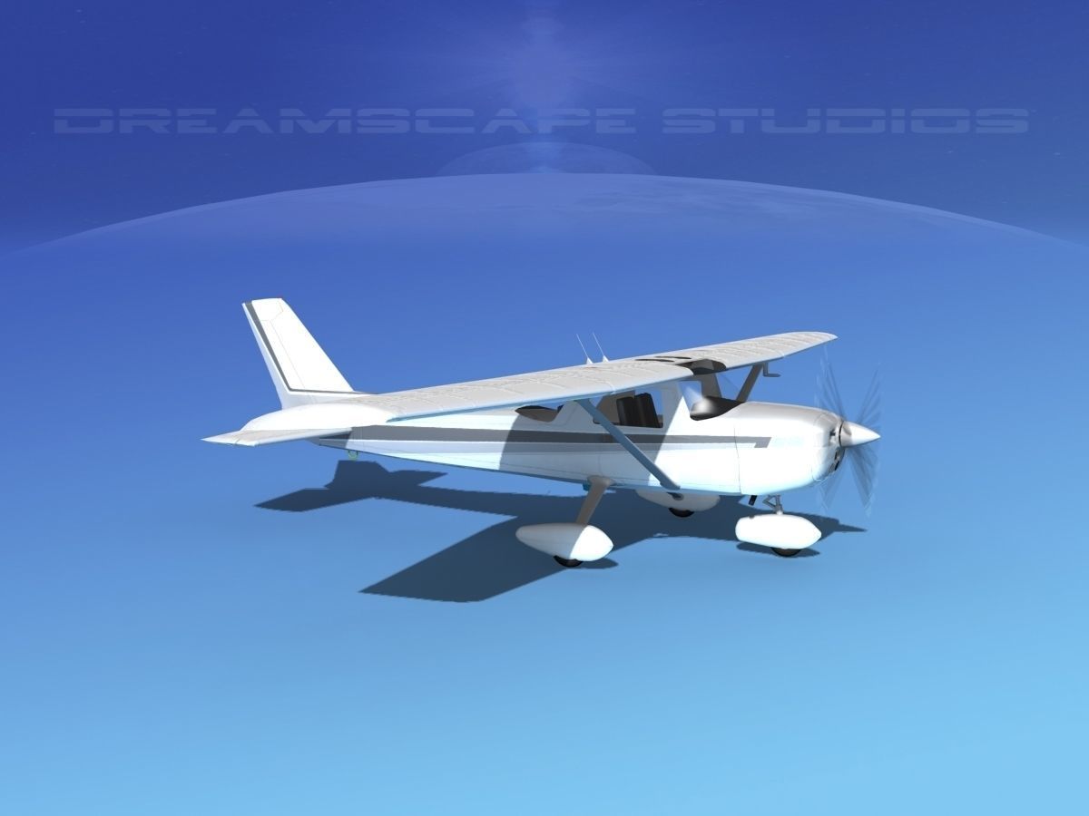 Cessna C152 Aerobat V07 3D model_3