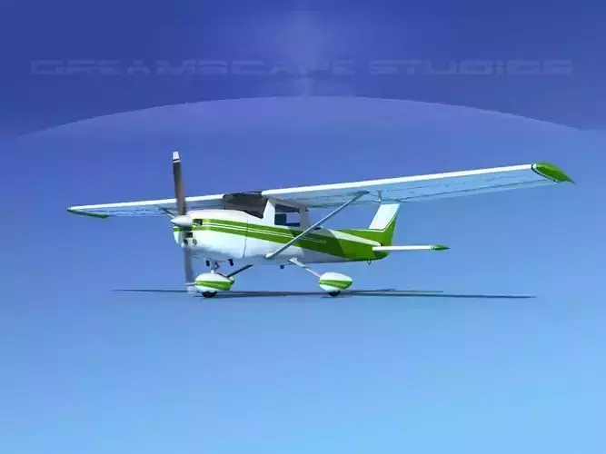 Cessna C152 Aerobat V08 3D model
