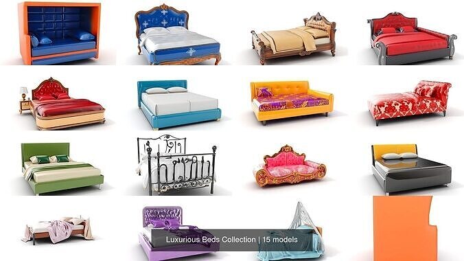 Luxurious Beds Collection 