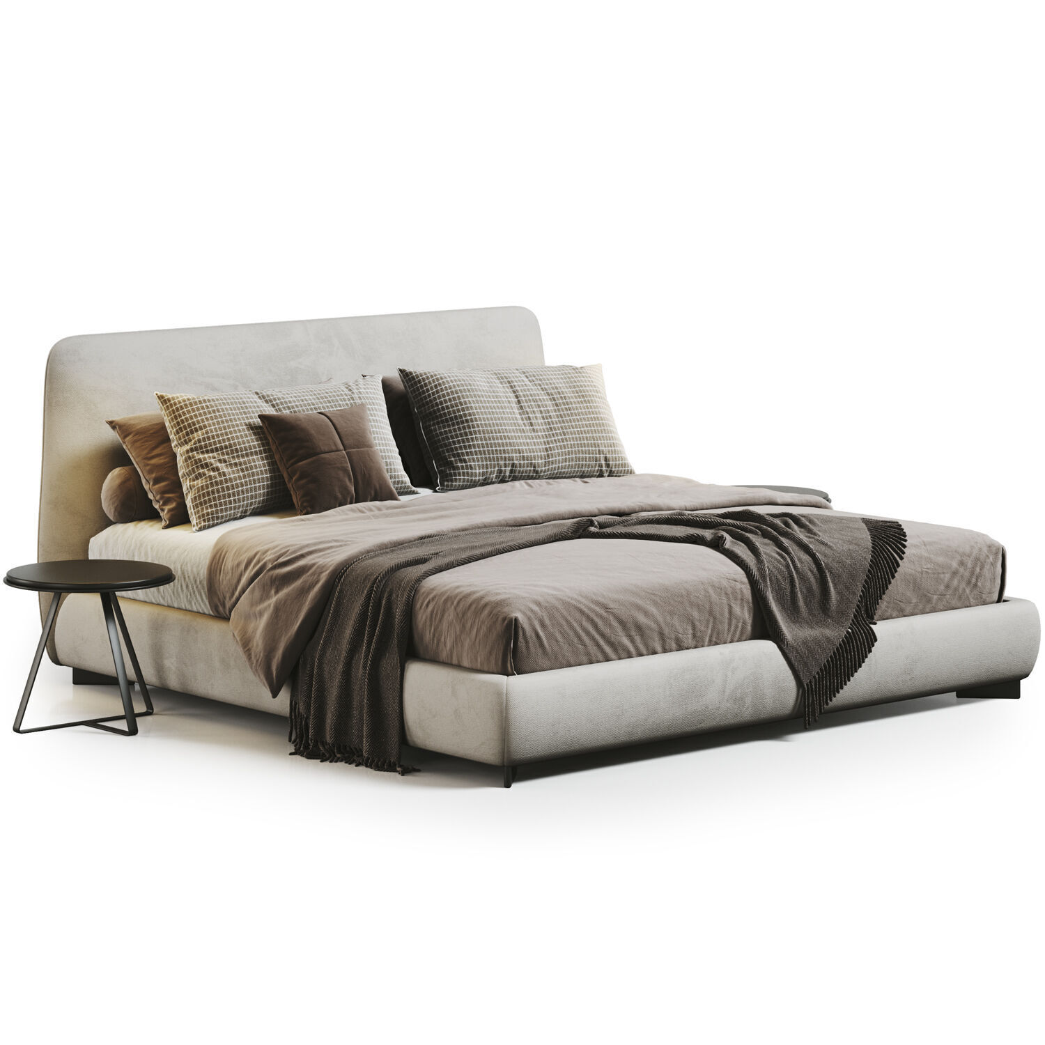 Bed Colection 01 - 10 Items 3D model_28