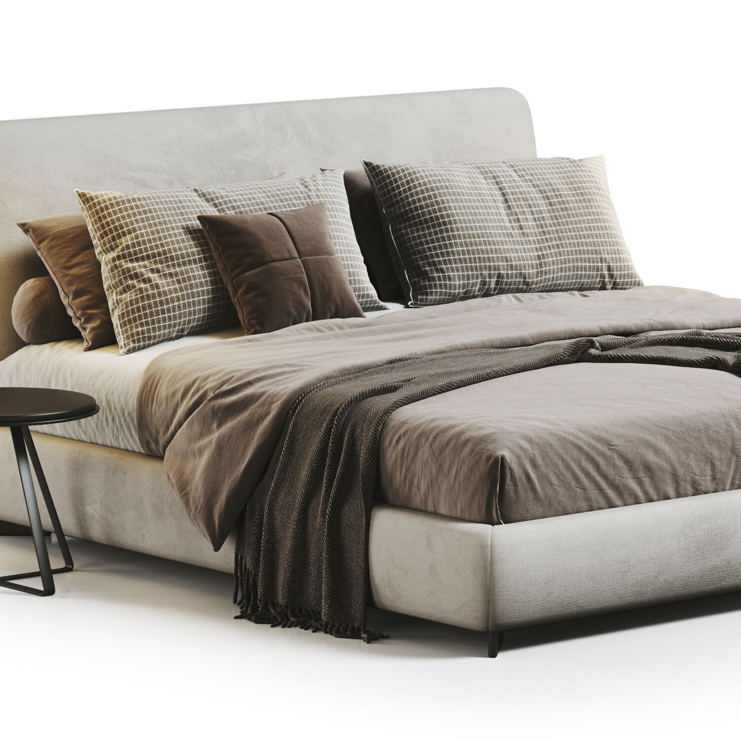 Bed Colection 01 - 10 Items 3D model_29