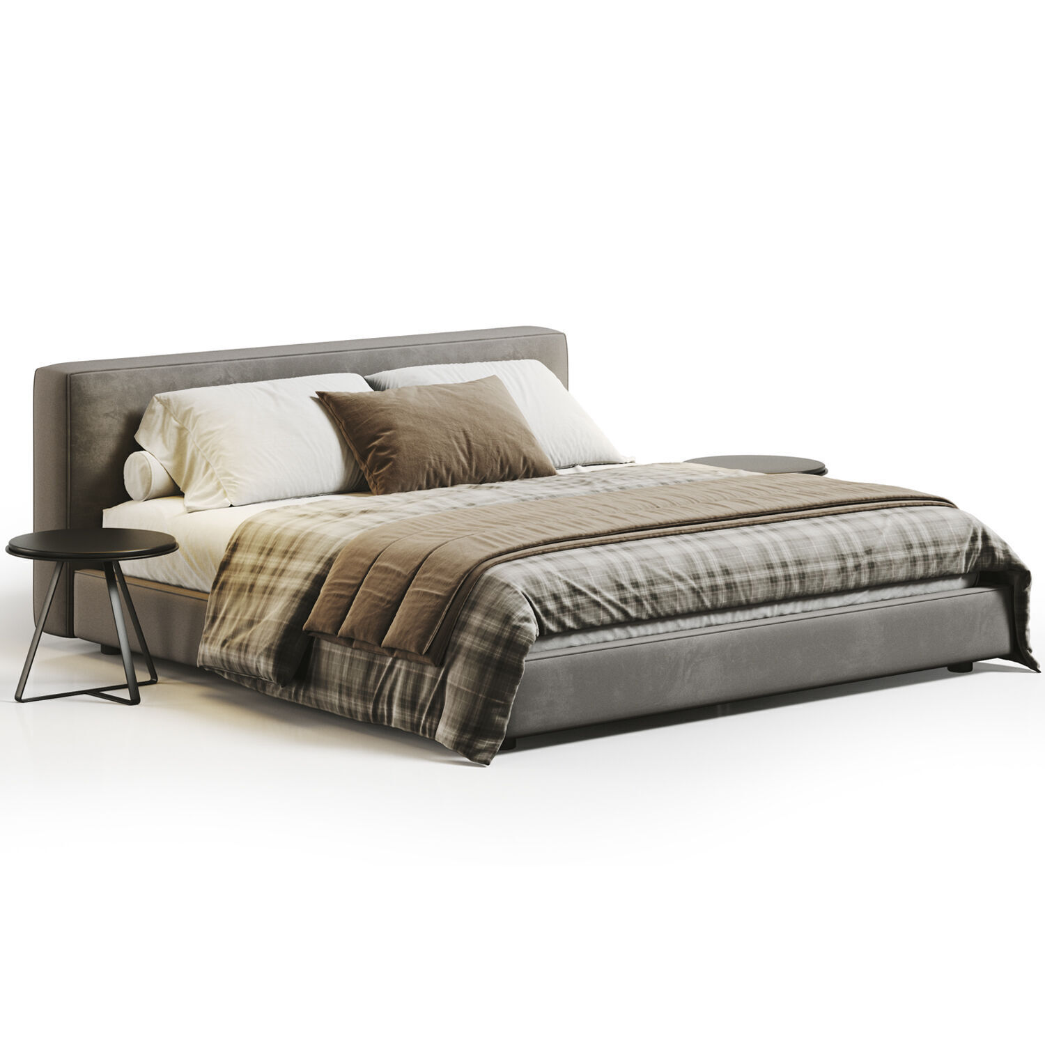 Bed Colection 01 - 10 Items 3D model_15