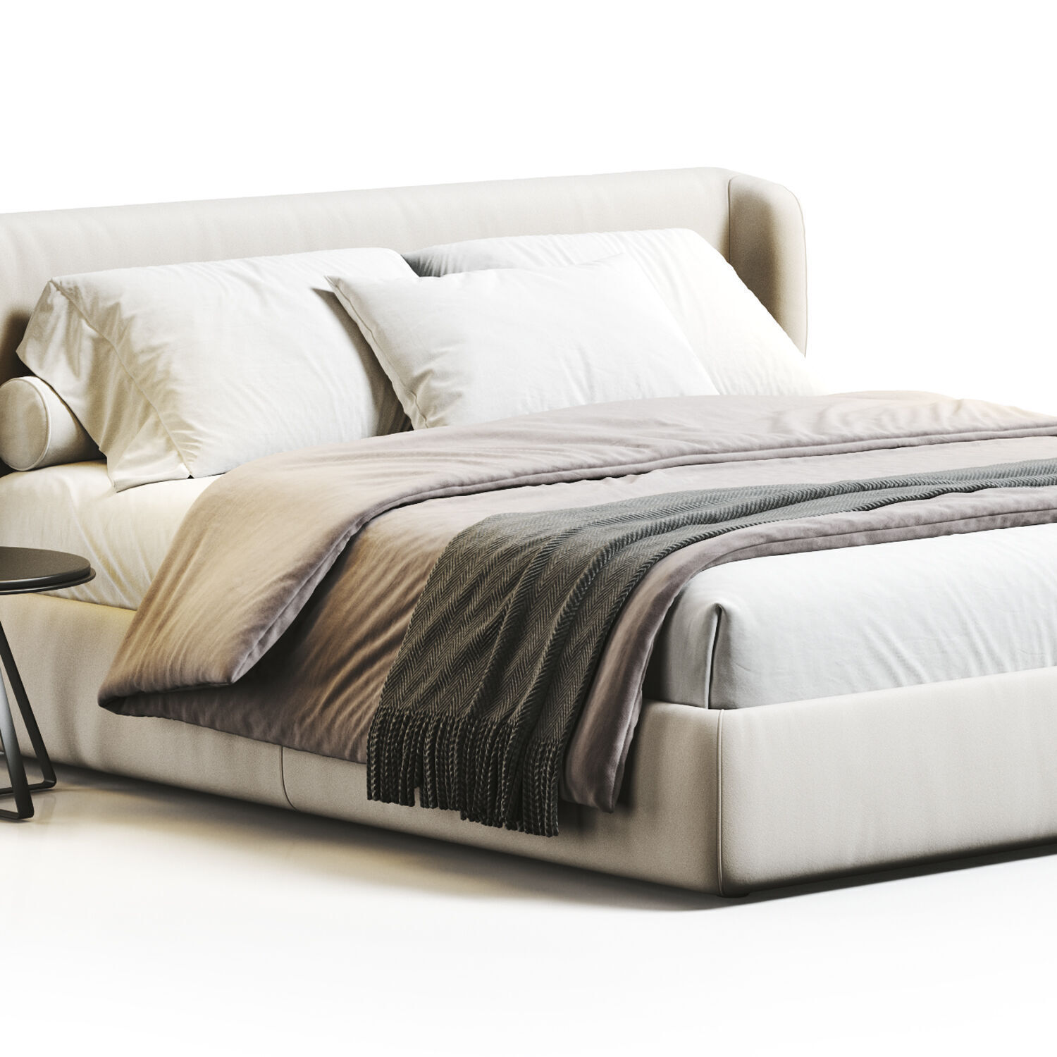 Bed Colection 01 - 10 Items 3D model_12