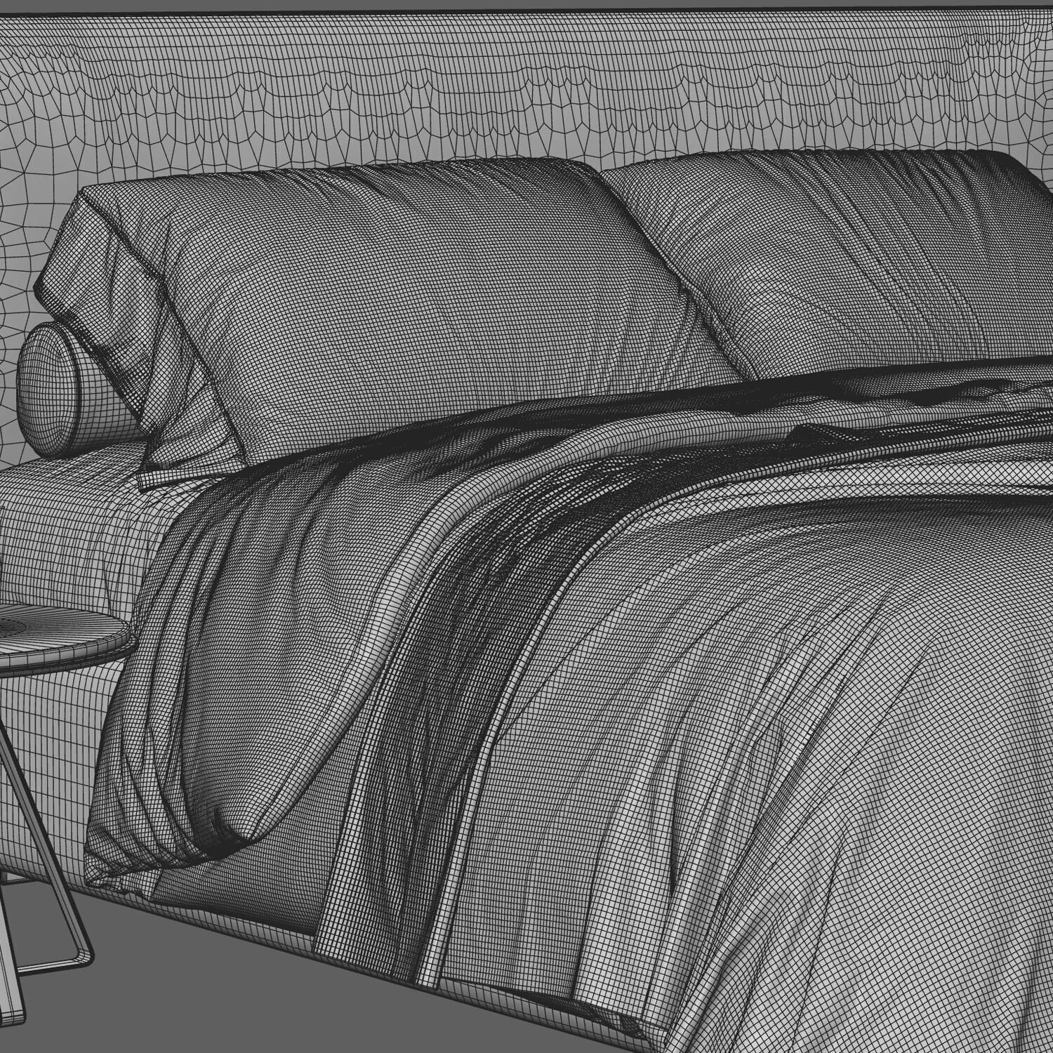 Bed Colection 01 - 10 Items 3D model_5