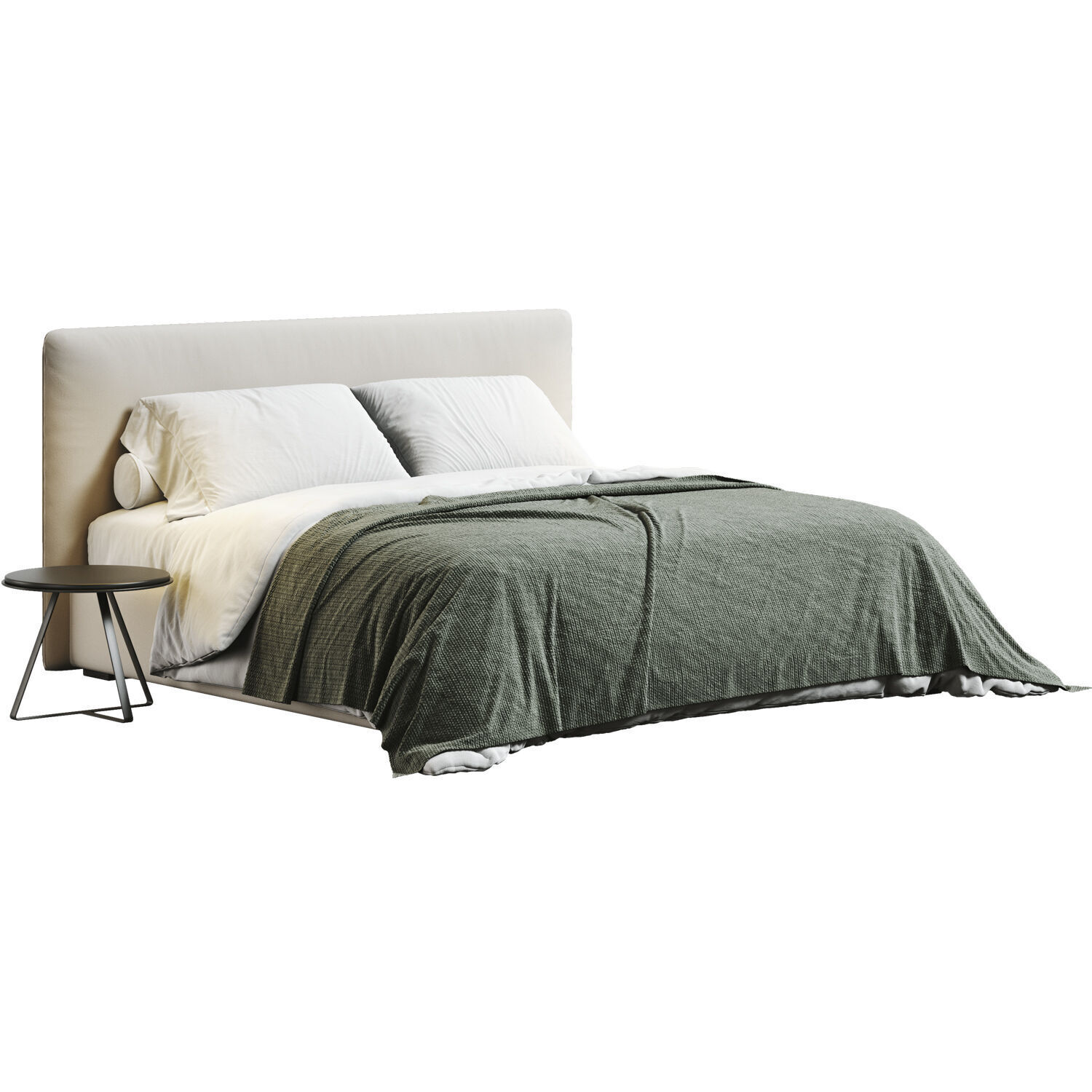 Bed Colection 01 - 10 Items 3D model_3