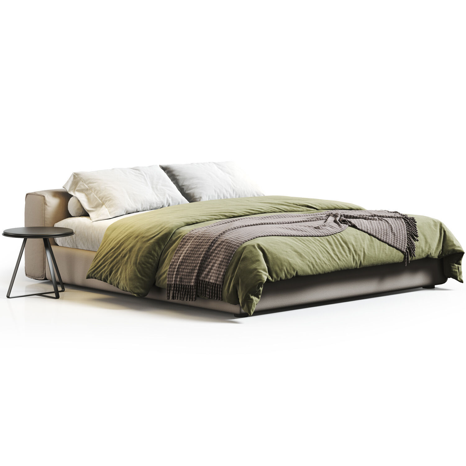 Bed Colection 01 - 10 Items 3D model_7