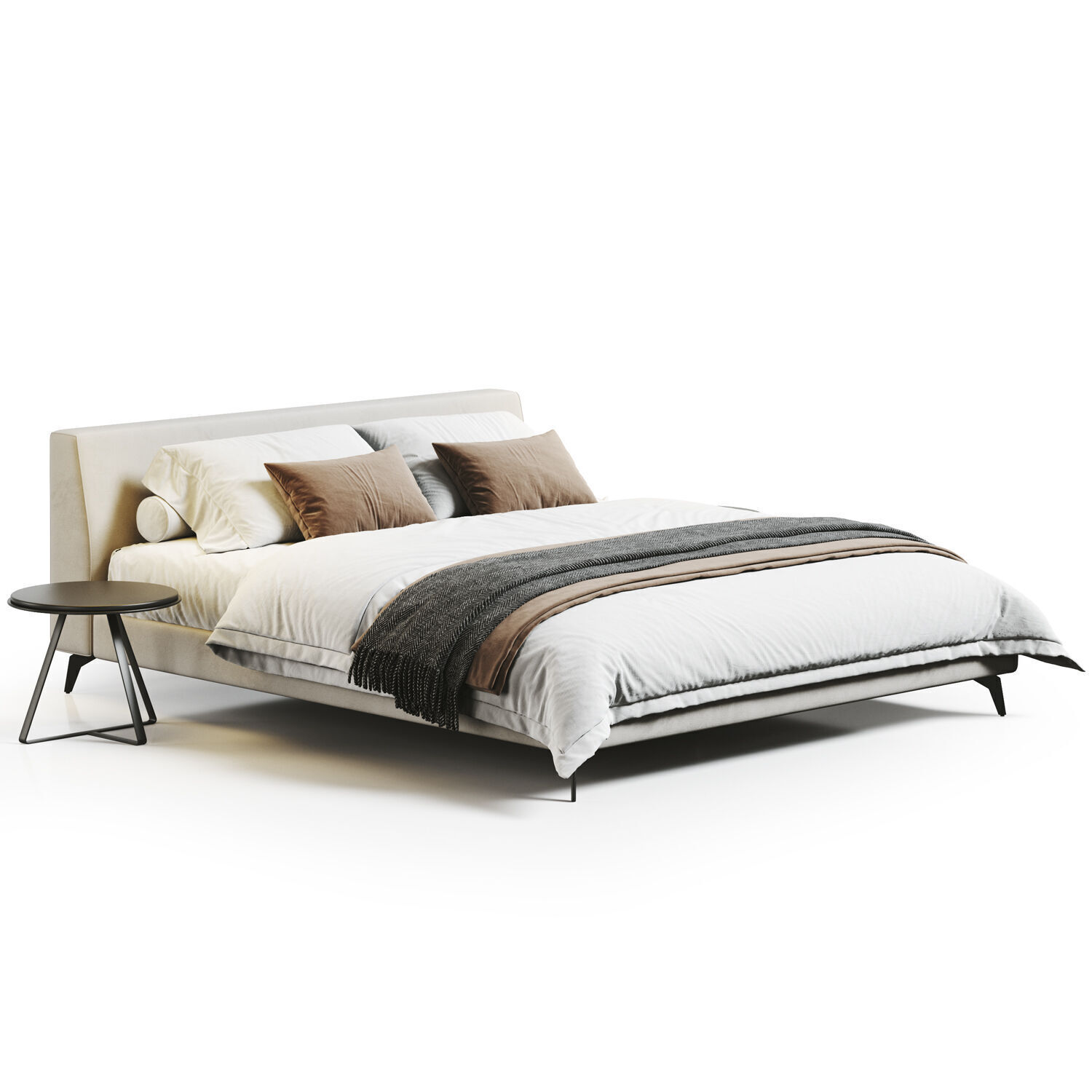 Bed Colection 01 - 10 Items 3D model_19
