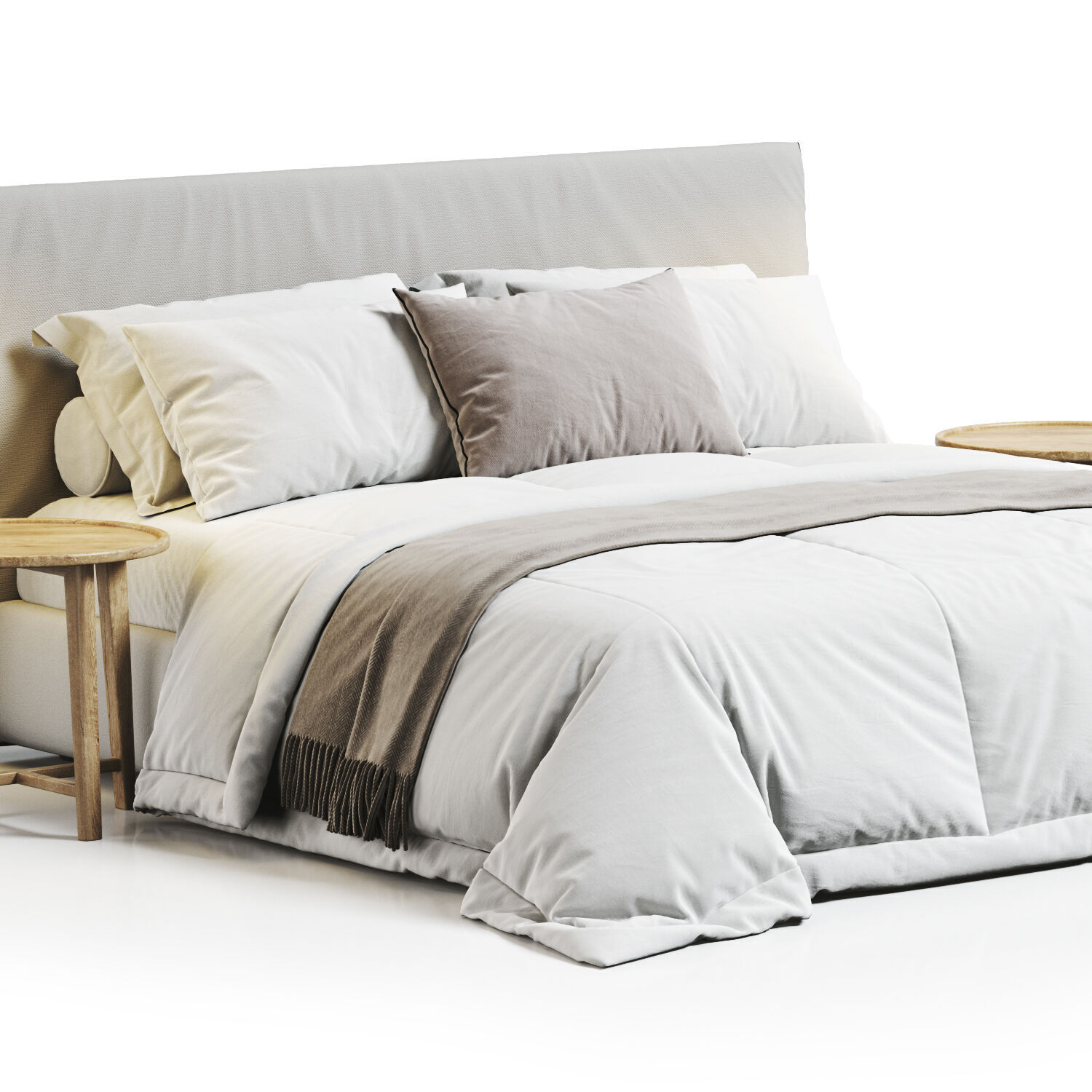 Bed Colection 01 - 10 Items 3D model_33