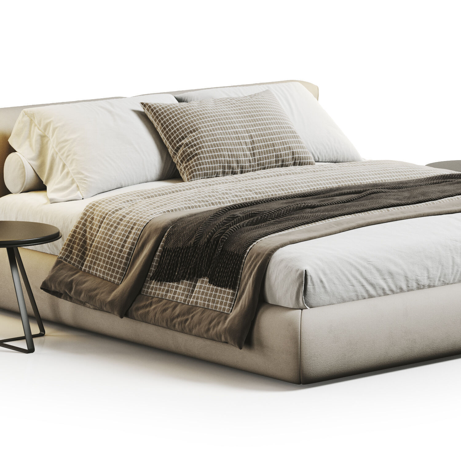 Bed Colection 01 - 10 Items 3D model_22