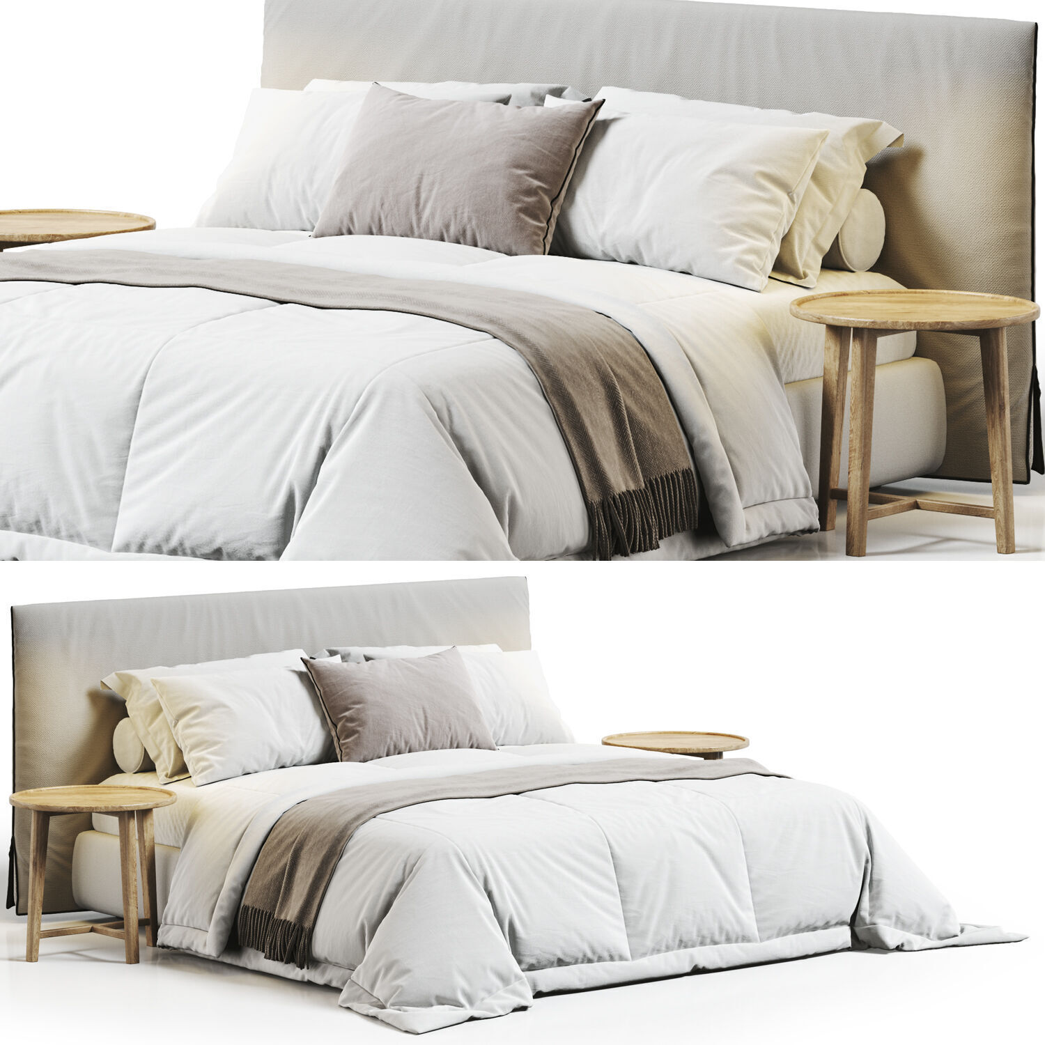 Bed Colection 01 - 10 Items 3D model_31