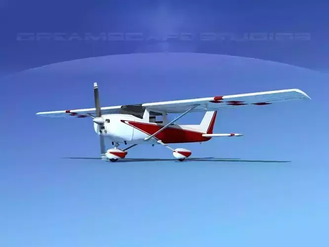 Cessna C152 Aerobat V10 3D model