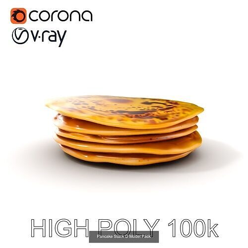 Authentic Indian Cuisine 3D Models Pack 2