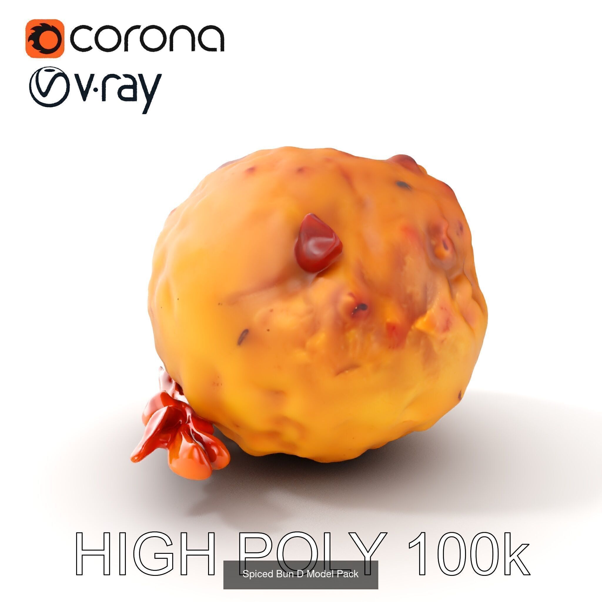 Authentic Indian Cuisine 3D Models Pack 3D Model Collection_34