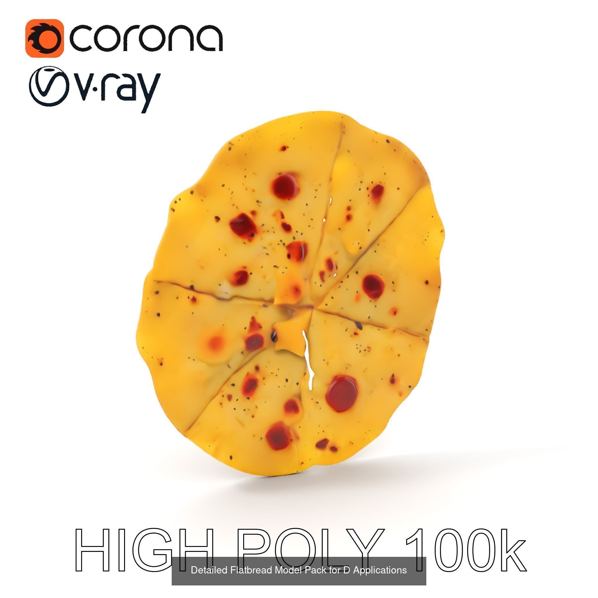 Authentic Indian Cuisine 3D Models Pack 3D Model Collection_33