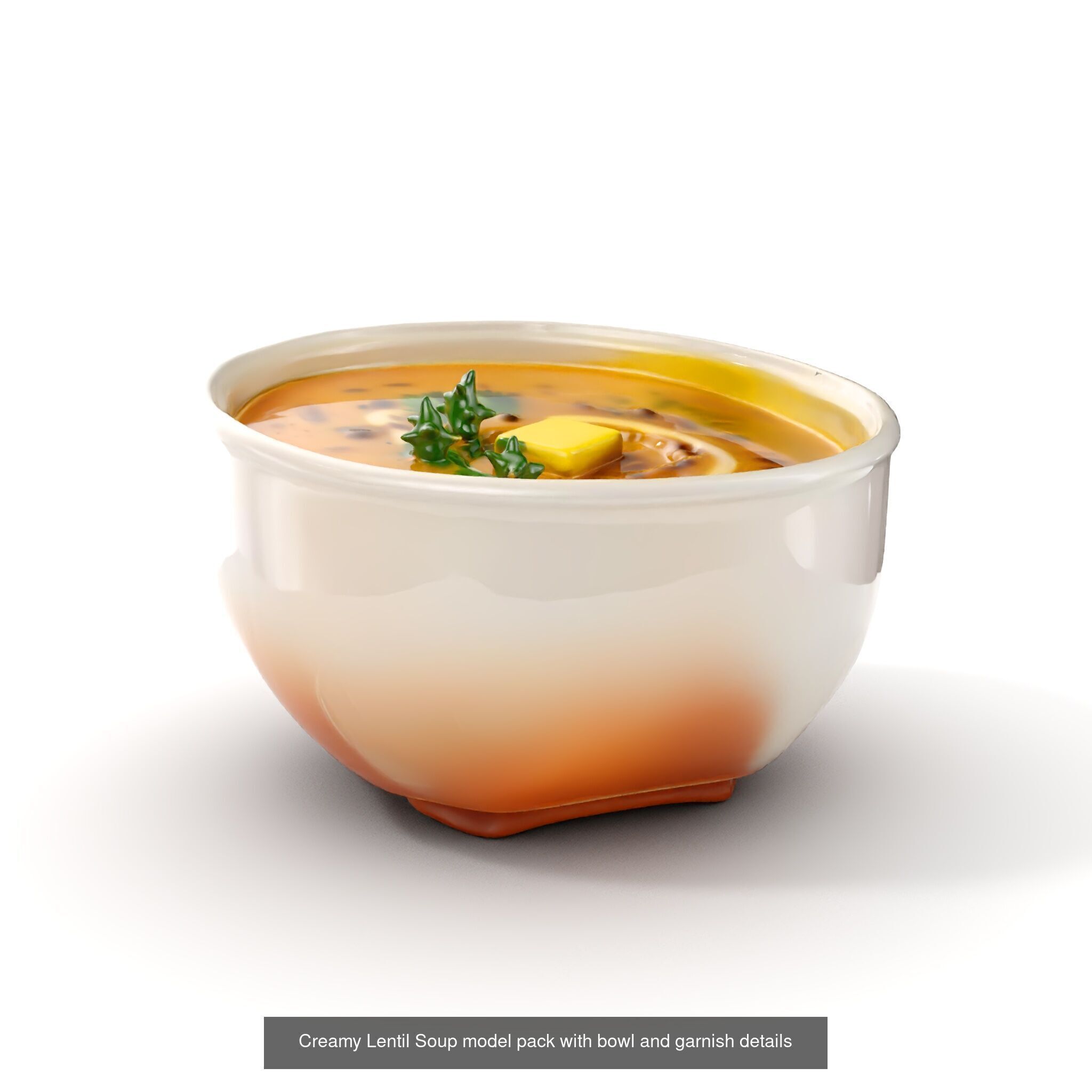 Authentic Indian Cuisine 3D Models Pack 3D Model Collection_37