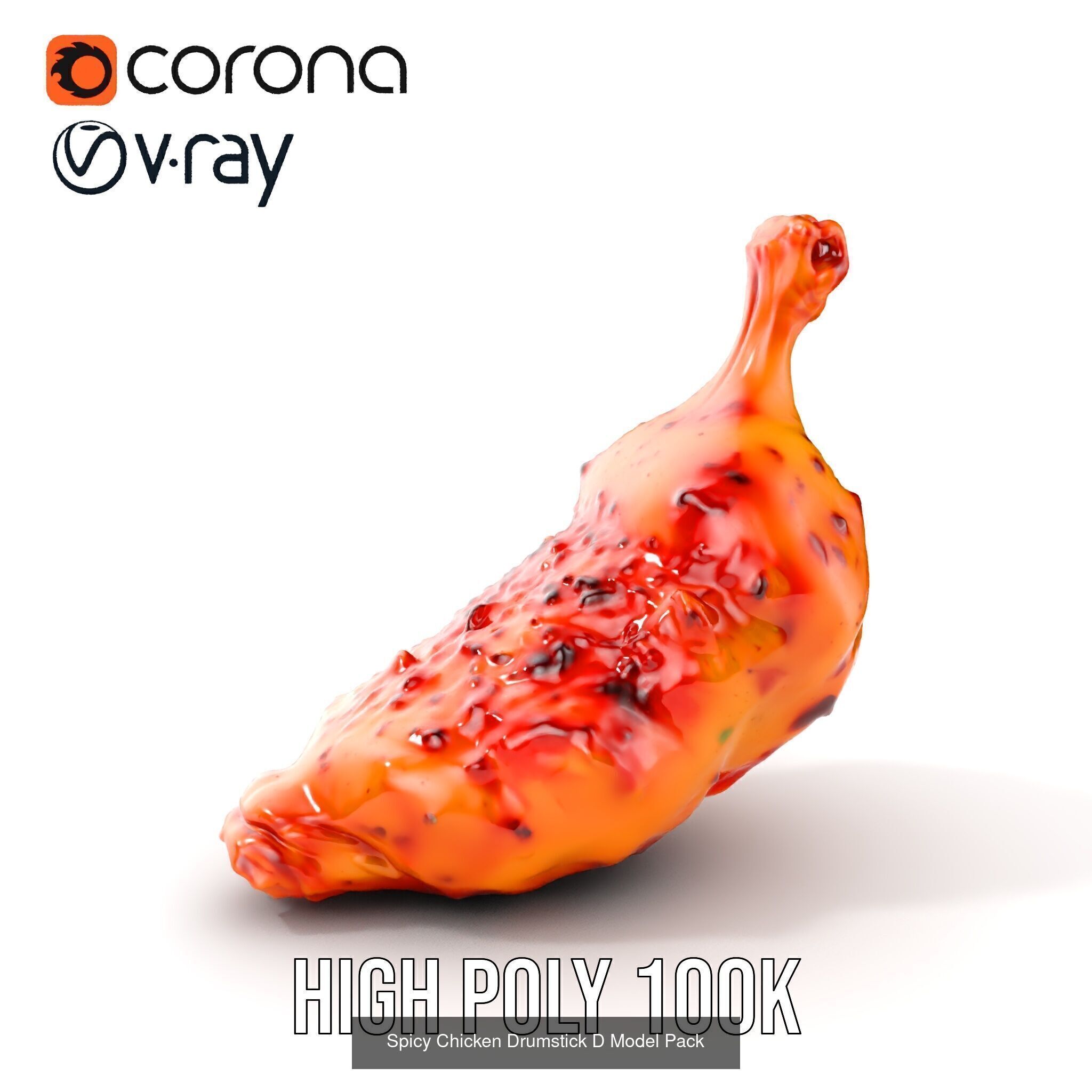 Authentic Indian Cuisine 3D Models Pack 3D Model Collection_29