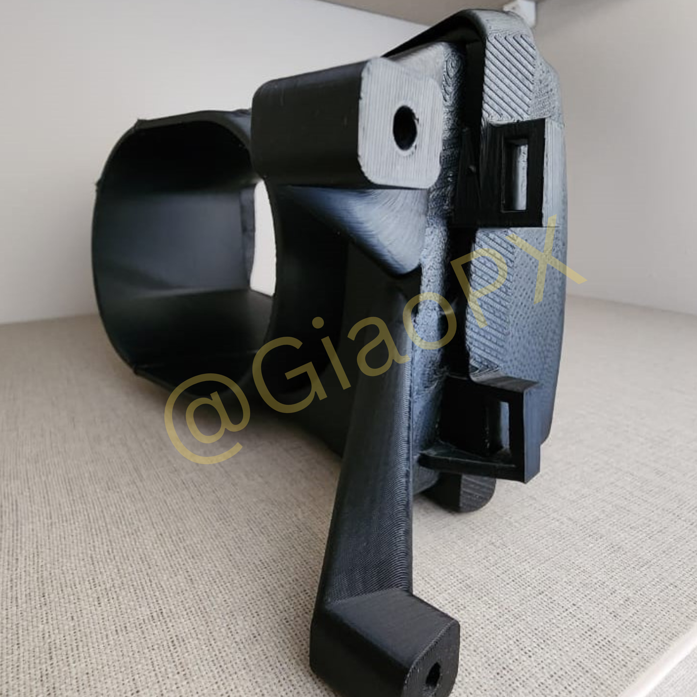 Mitsubishi Lancer Evolution Headlight Intake Big Opening 3D print model_4