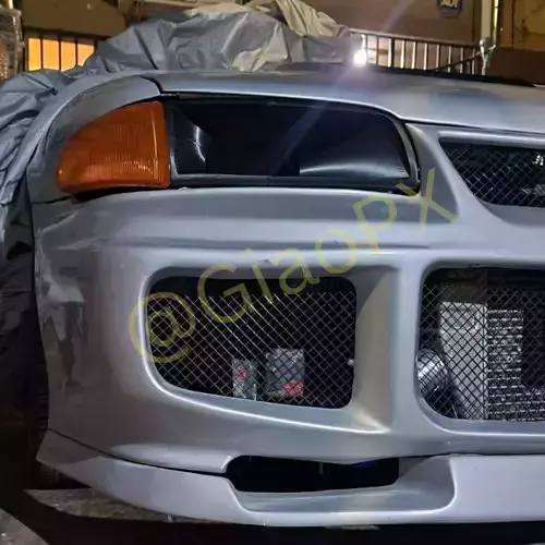 Mitsubishi Lancer Evolution Headlight Intake Big Opening 3D print model