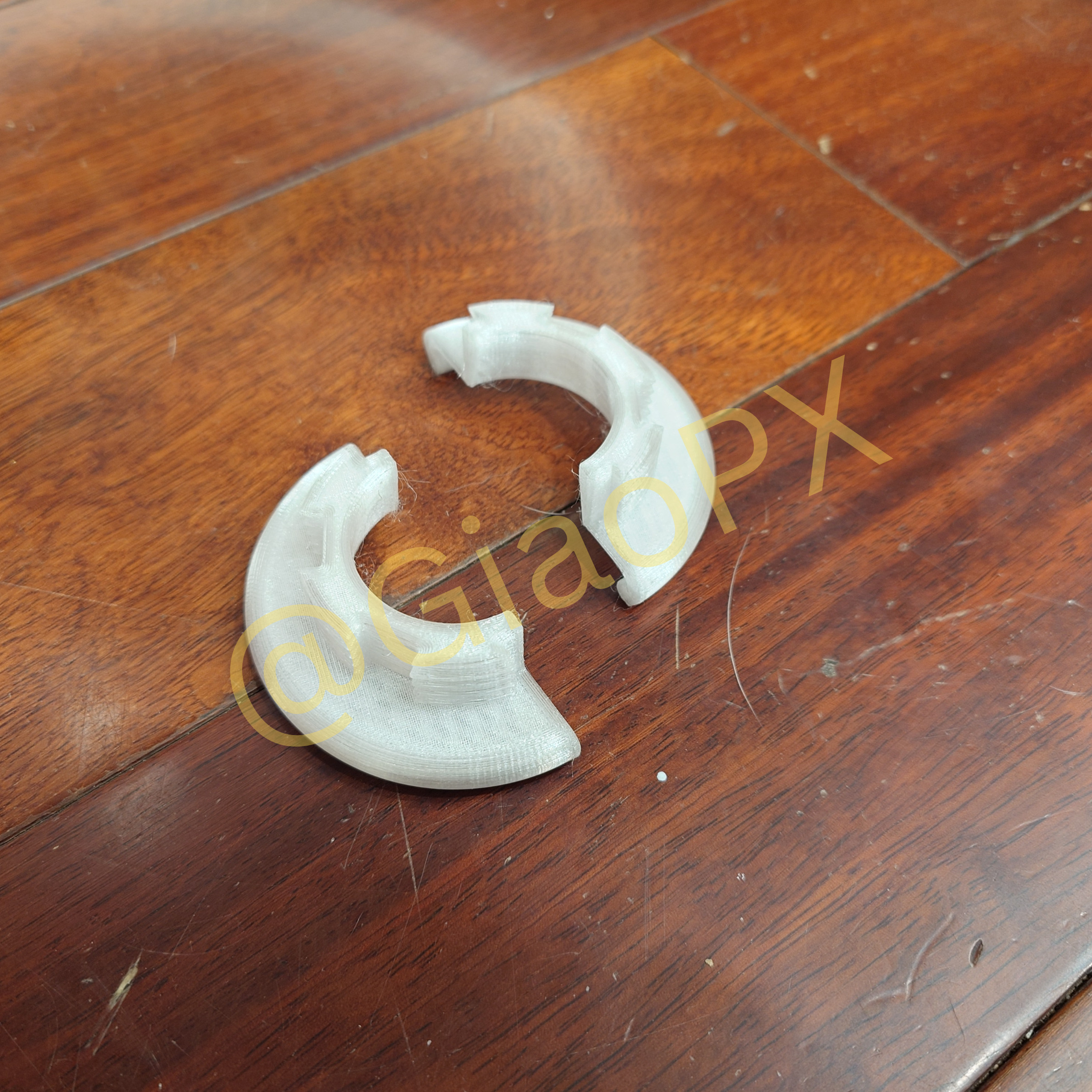 BBS RG032 Waffle and Nut Set 3D print model_4