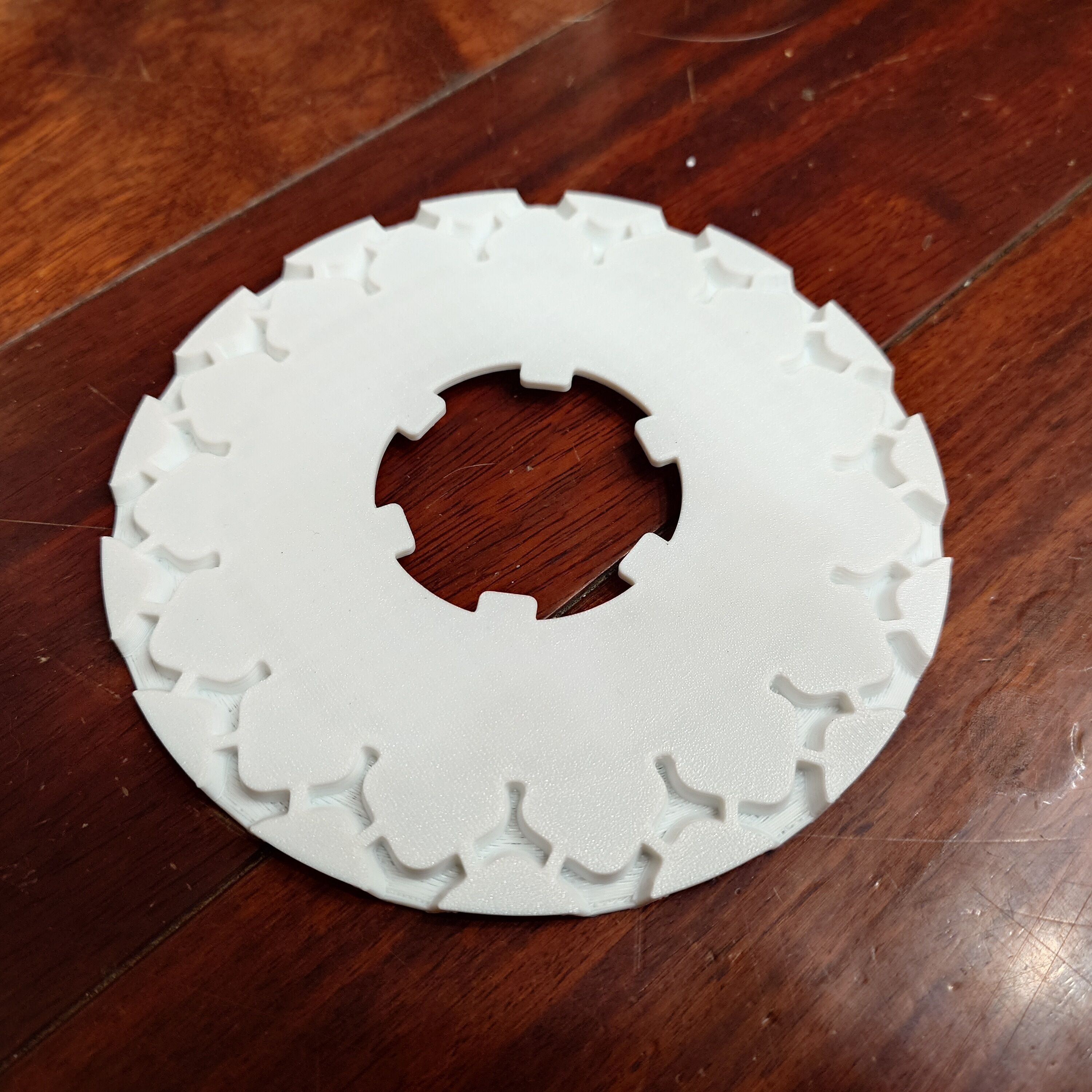 BBS RG032 Waffle and Nut Set 3D print model_3