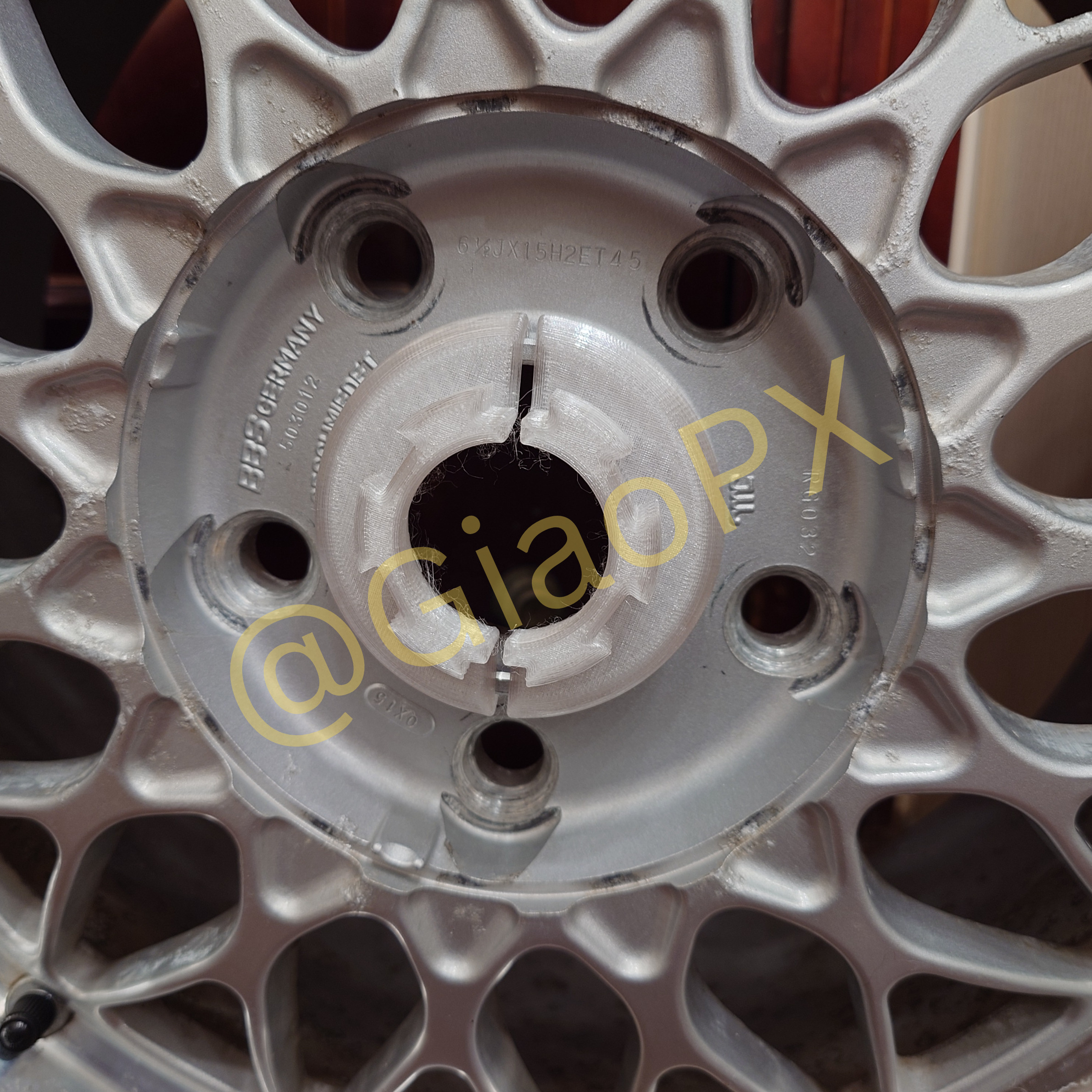 BBS RG032 Waffle and Nut Set 3D print model_5