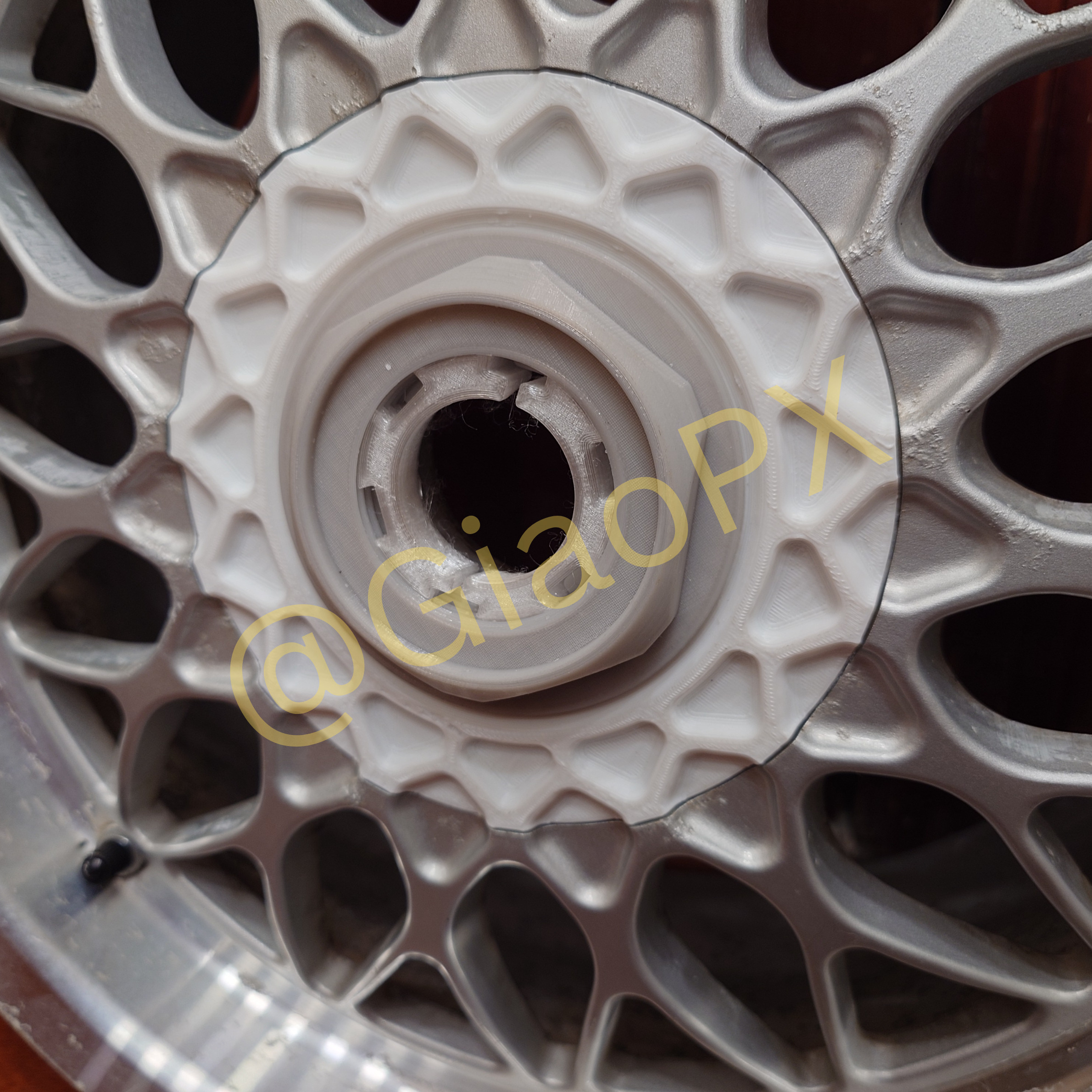 BBS RG032 Waffle and Nut Set 3D print model_1