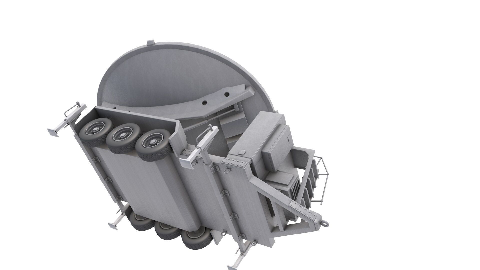 Counter Communications System 3D model_4