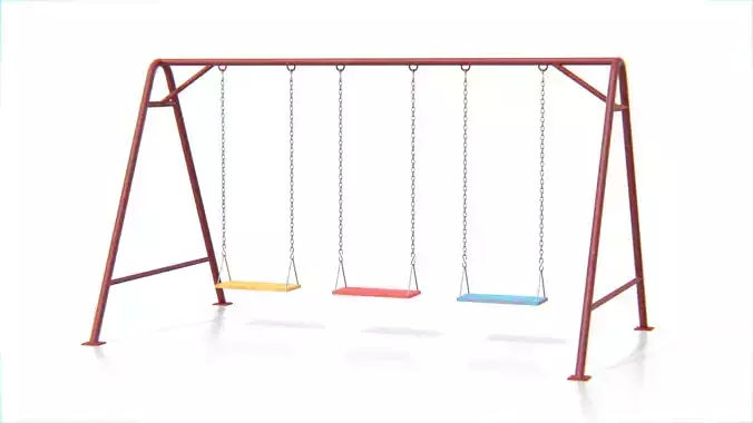 Metal Swing Set