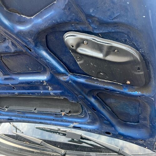 Subaru Impreza GC8 V6 Hood Vent Shield 3D print model