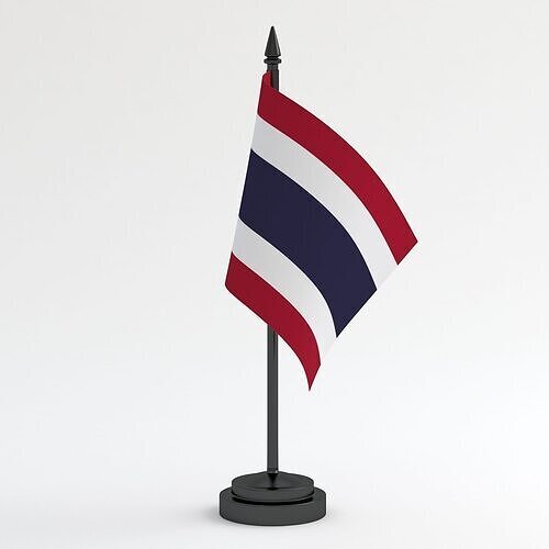 Table Flag Thailand 3D model