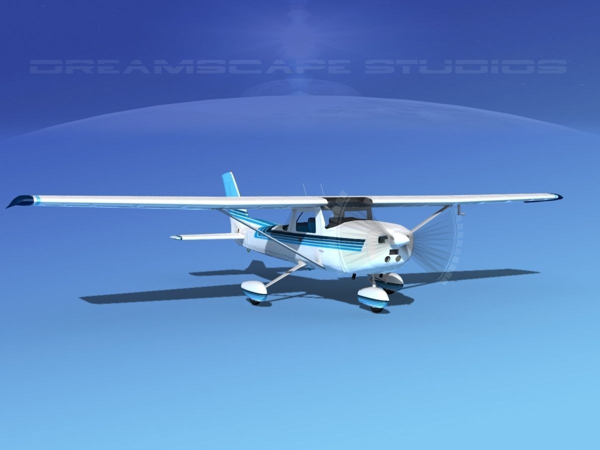Cessna 152 Commuter V05 3D model_2
