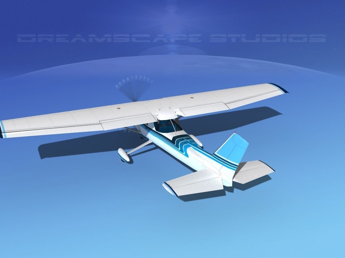 Cessna 152 Commuter V05 3D model_7