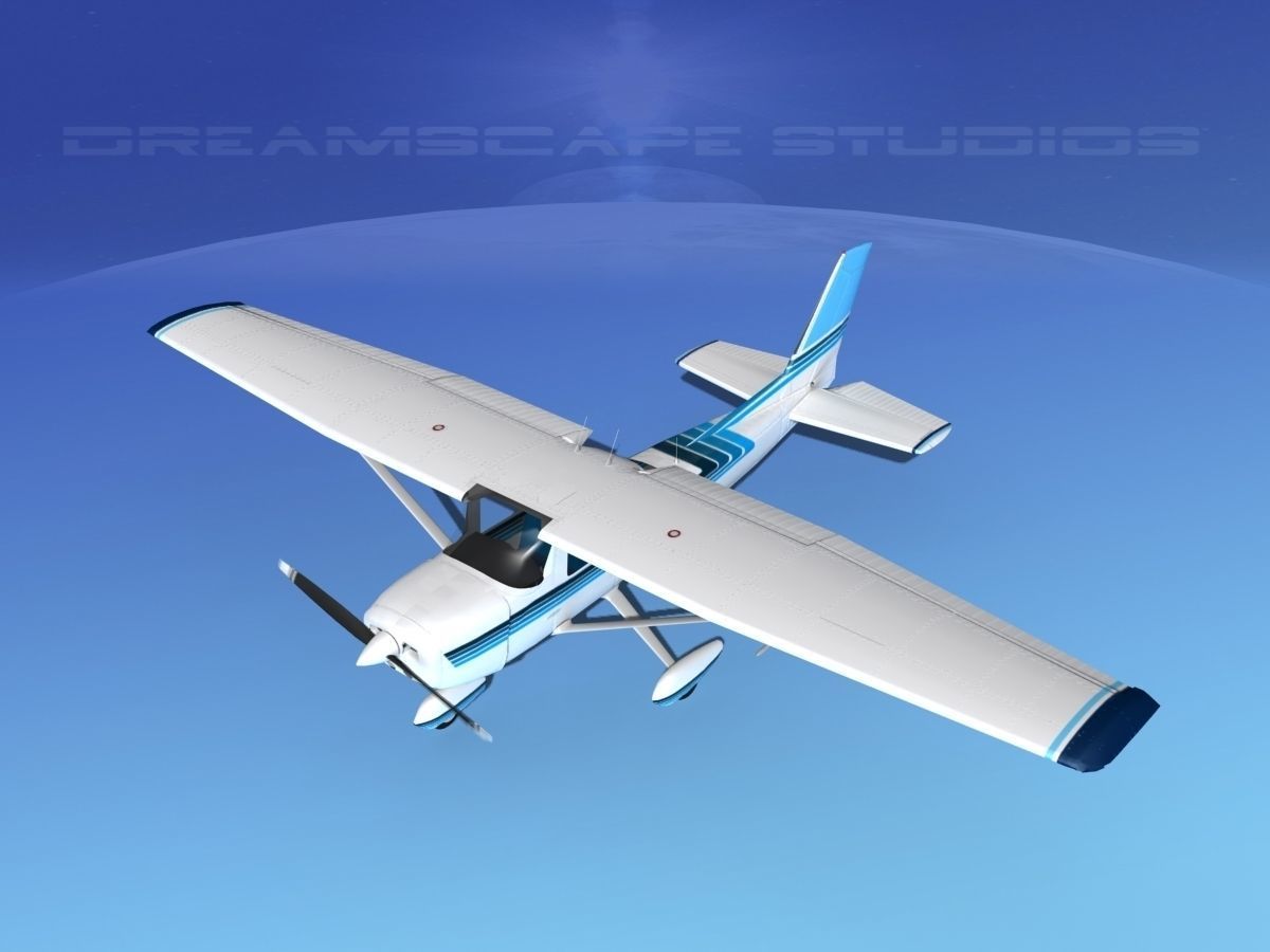 Cessna 152 Commuter V05 3D model_10