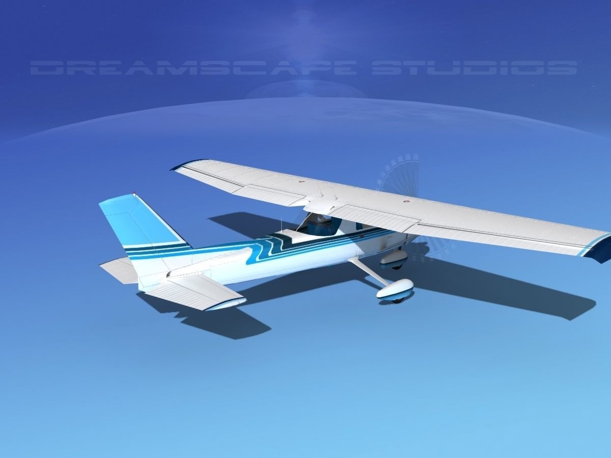 Cessna 152 Commuter V05 3D model_5