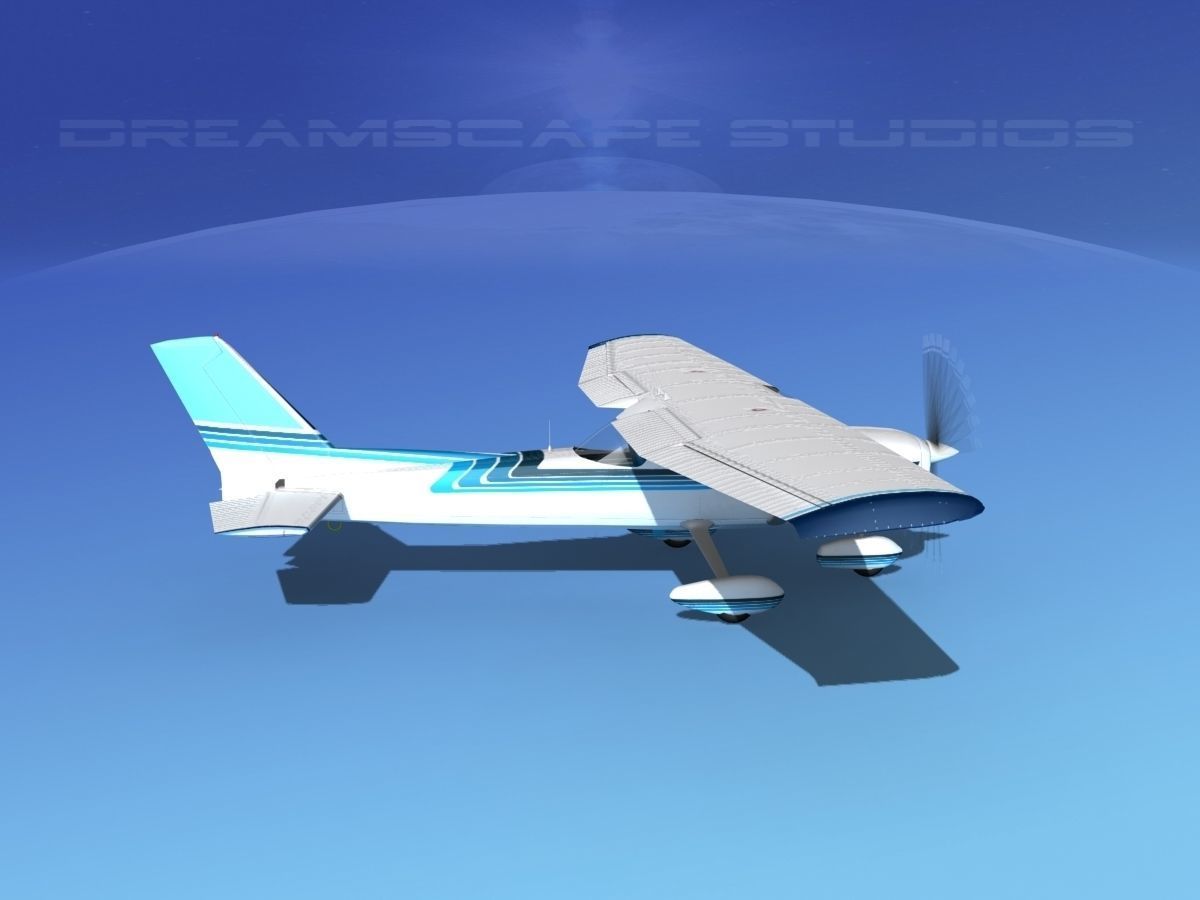 Cessna 152 Commuter V05 3D model_4