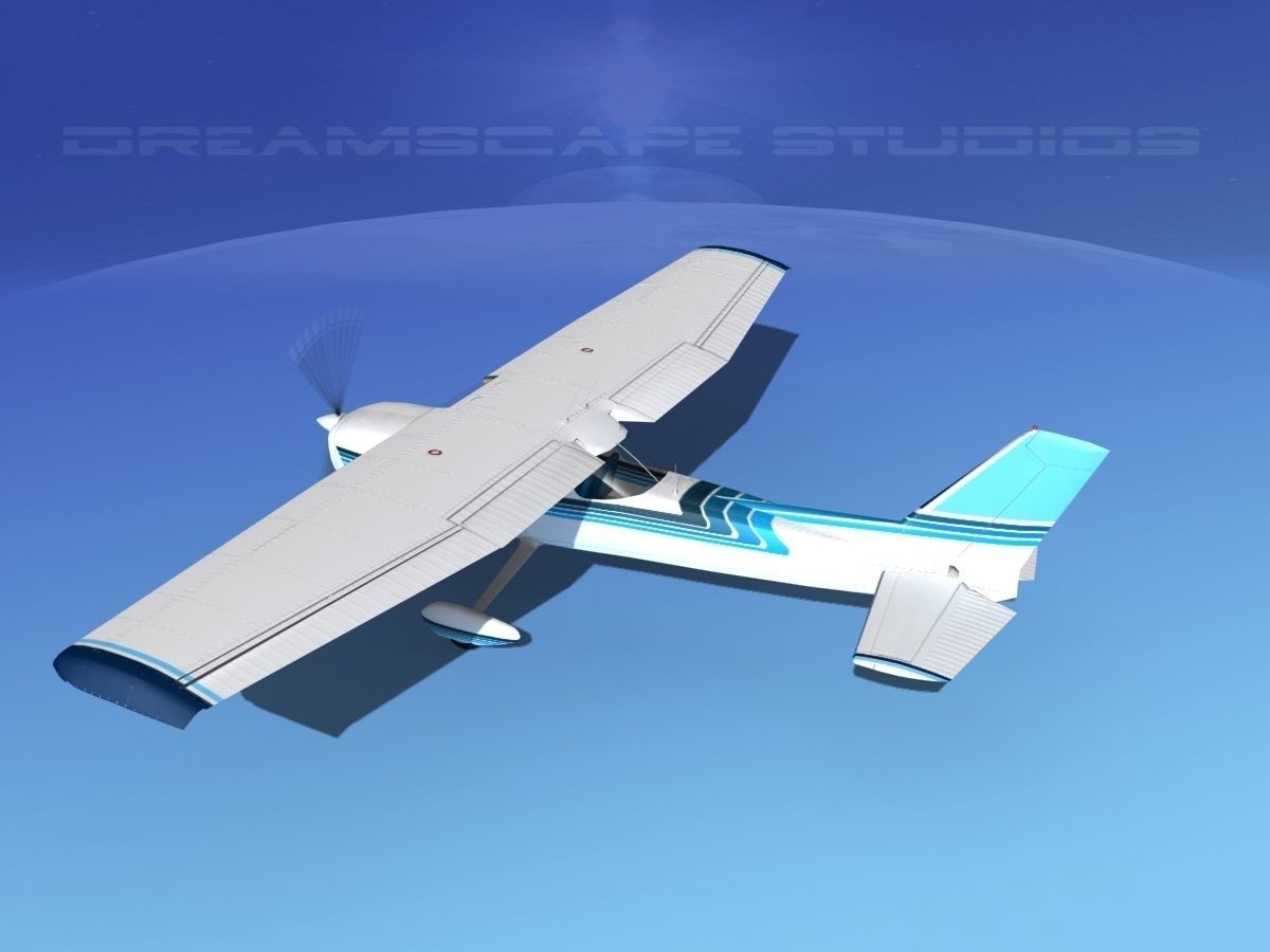 Cessna 152 Commuter V05 3D model_8