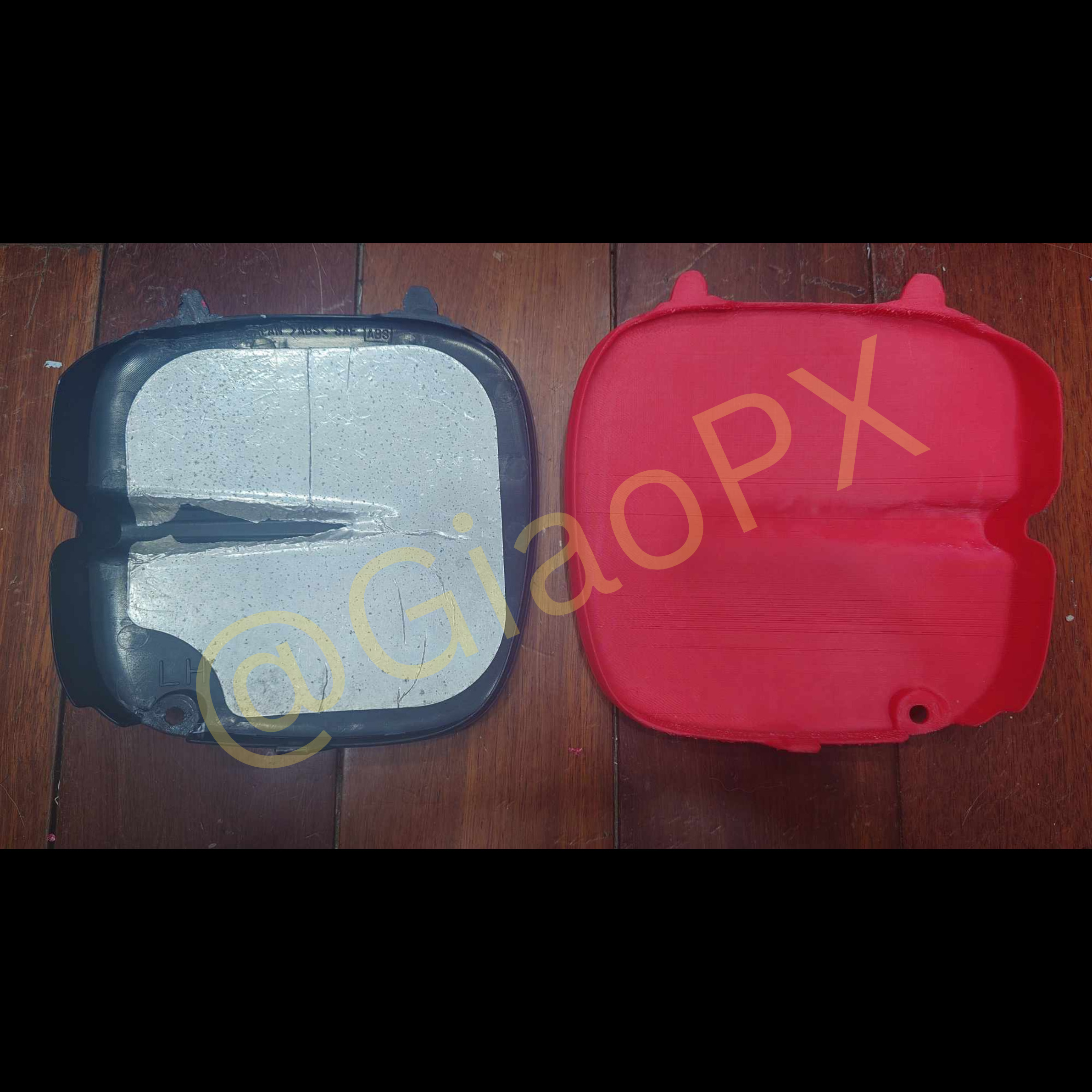 Subaru Impreza GC8 V6 Fog Light Cover 3D print model_1