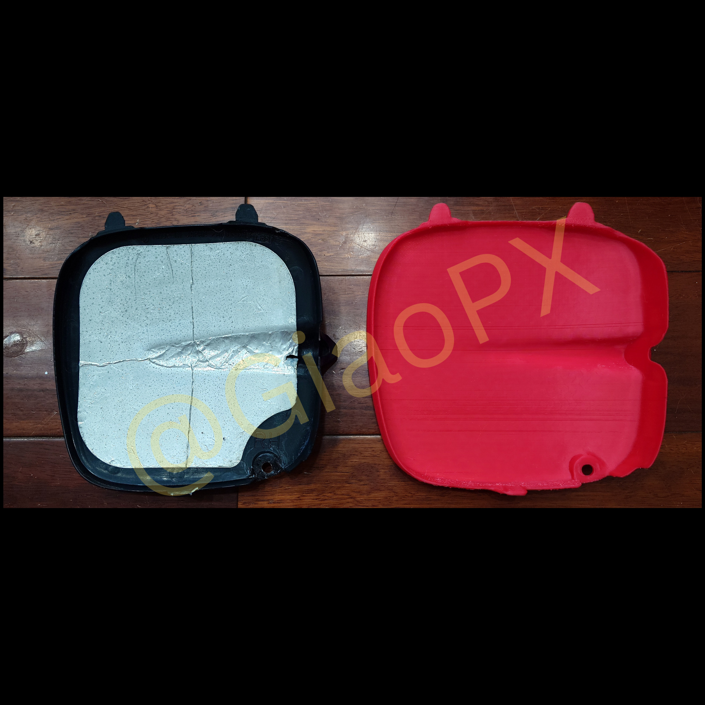 Subaru Impreza GC8 V6 Fog Light Cover 3D print model_4