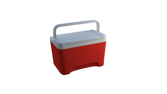 Cooler Portable Igloo Low-poly 3D model