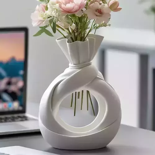 LoopBloom Vase  3D Model